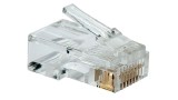CONECTOR RJ45 COM 25 UNIDADES 2FLEX (TRANSPARENTE)